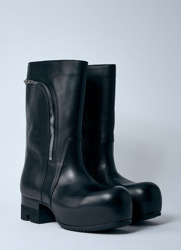 Rick Owens Bauhaus Ballast Boots Black ric0159040