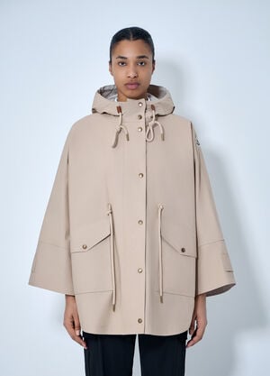 Moncler Brunnera Long Parka Beige mon0264012