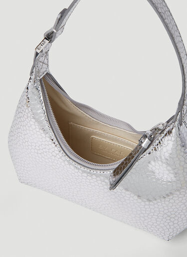 Baby Amber Metallic Shoulder Bag BY FAR Baby Amber Metallic Shoulder Bag Silver byf0251011