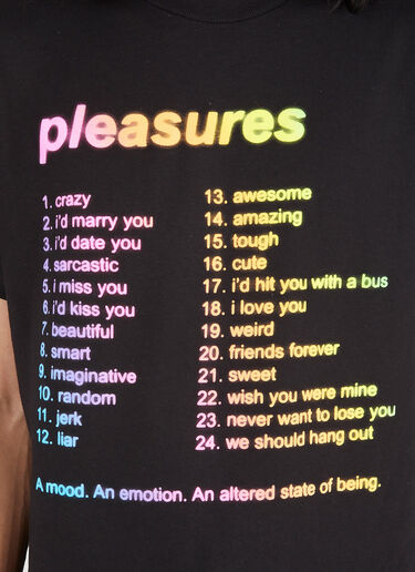 Pleasures Mood T 恤 黑色 pls0145022