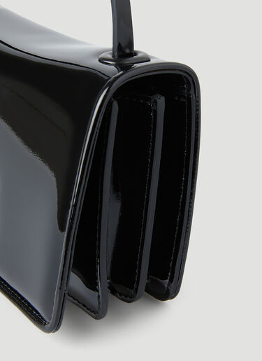 Acne Studios 페이스 패치 숄더백 블랙 acn0149019