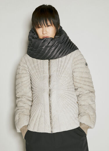 Moncler + Rick Owens Radiance Down Scarf Black mcs0355016