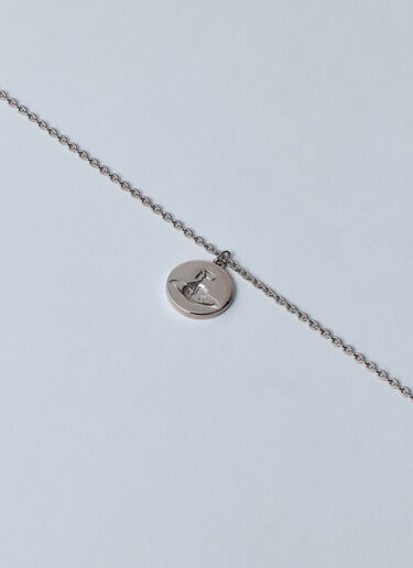 Vivienne Westwood Man. Janus Pendant Necklace Silver vvw0160020