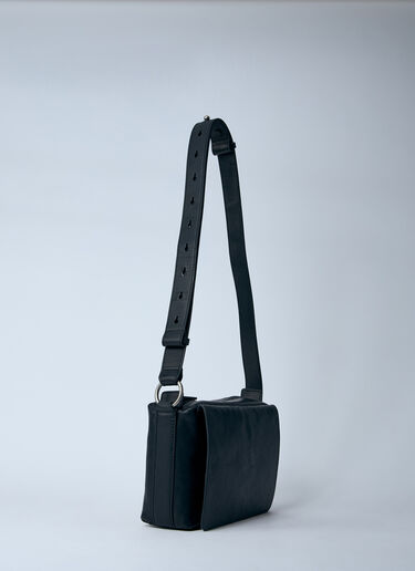 Dries Van Noten 皮革斜挎包  黑色 dvn0160037