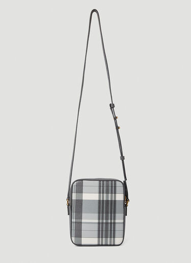 Vertical Camera Crossbody Bag Thom Browne Vertical Camera Crossbody Bag Grey thb0151041