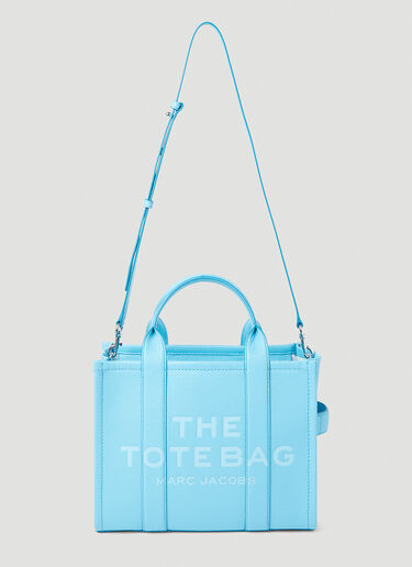 Marc Jacobs Leather Medium Tote Bag Blue mcj0253015
