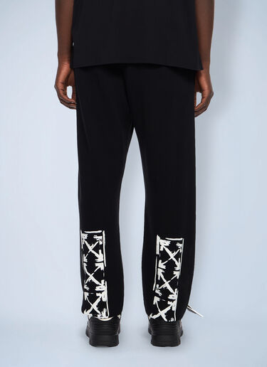 Off-White Ink Arrow Cuffed Track Pants Black ofw0162029
