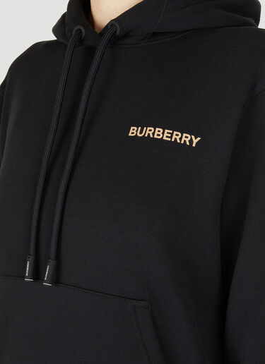 Burberry ローレン フーデッド スウェットシャツ ブラック bur0247027