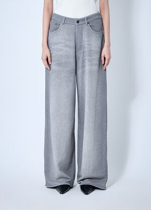Acne Studios Cotton-Jersey Pants Grey acn0260007