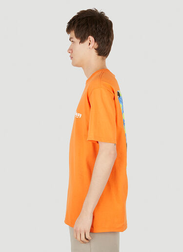 Stüssy Rabbit Hole T-Shirt Orange sts0152040