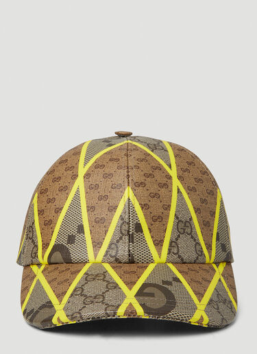 Gucci GG Rhombus Baseball Cap Beige guc0152186