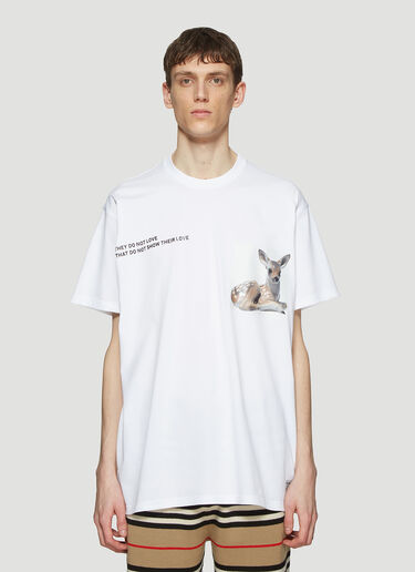 Burberry  Bambi T-Shirt White bur0136015