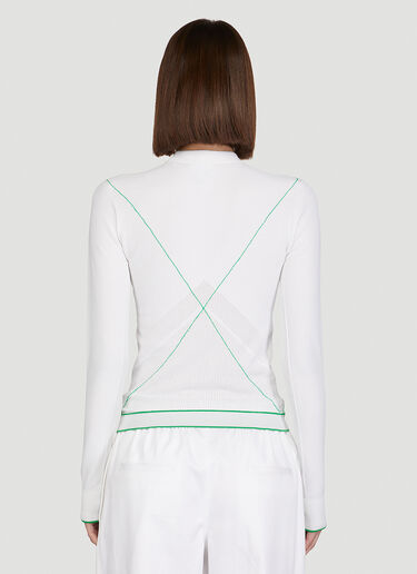 Bottega Veneta Tennis Sweater White bov0248064