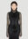 Sportmax Noemi Rhinestone Mesh Top Beige spx0253005