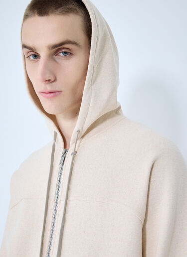 Rick Owens 집업 후드티셔츠  베이지 ric0159034