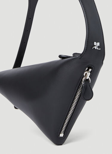 Courrèges スモールワンショルダーバッグ ブラック cou0352001