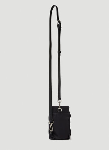 1017 ALYX 9SM Hex Pouch Mini Crossbody Bag Black aly0150010