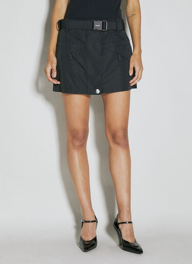 Prada Utility Mini Skirt Black pra0254008