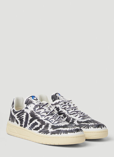 Marni x Veja V10 로우탑 스니커즈 블랙 mnv0350002