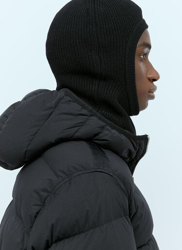 Stone Island Wool Knit Balaclava Black sto0154090