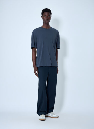 Wide-Leg Utility Trousers Margaret Howell Wide-Leg Utility Trousers Navy mhl0164008