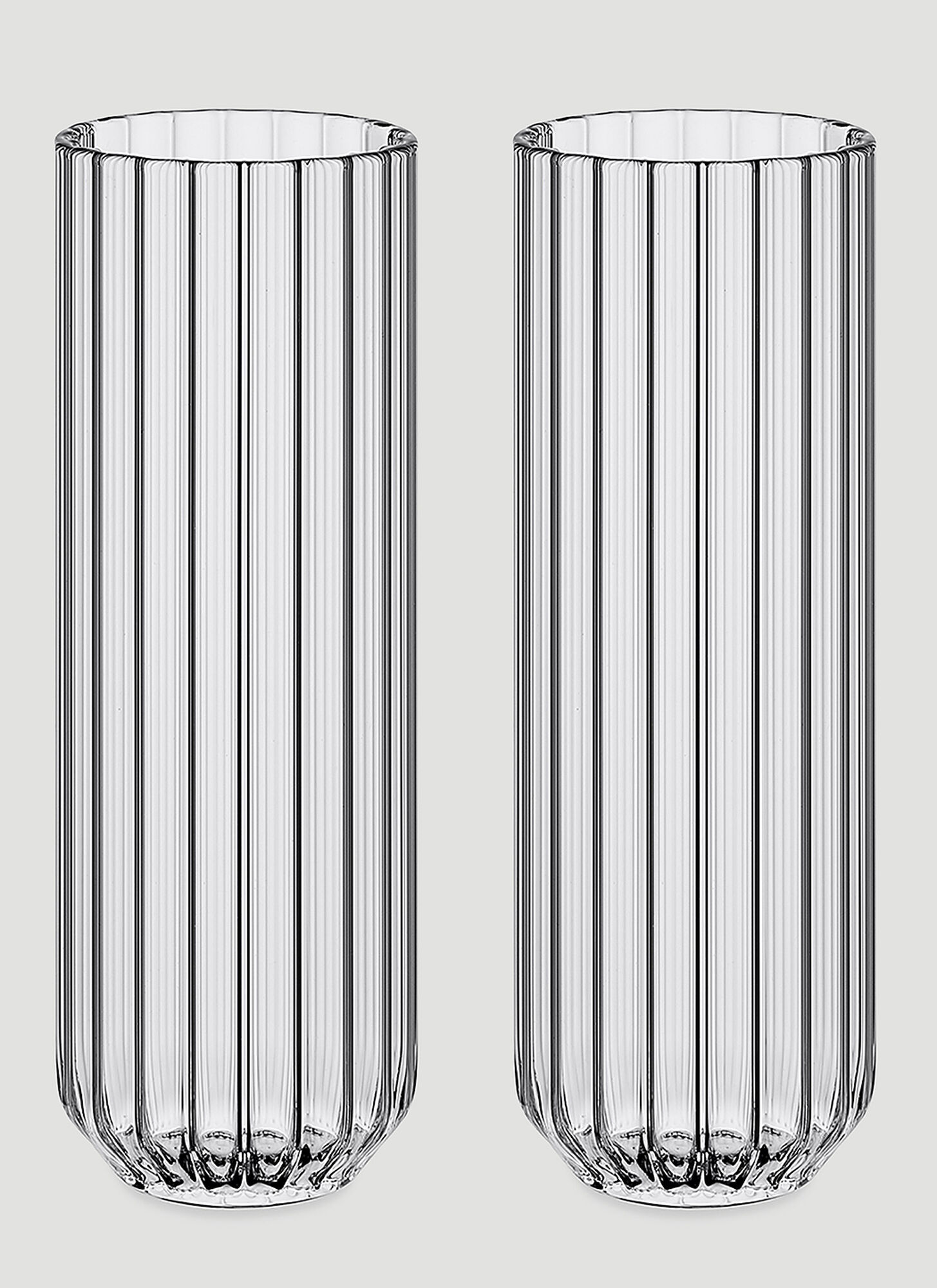 Fferrone Design Dearborn Glasses (set Of 2) In Transparent