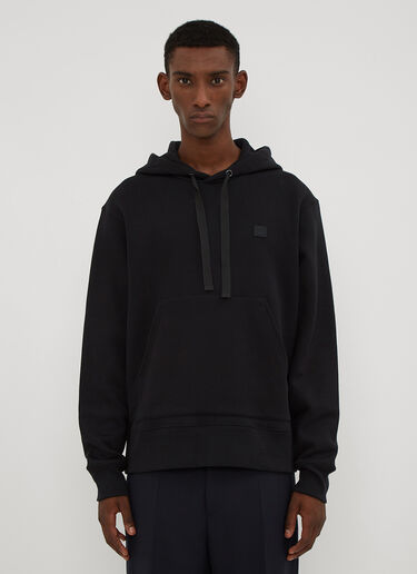 Acne Studios Hooded Ferris Face Sweatshirt Black acn0131042