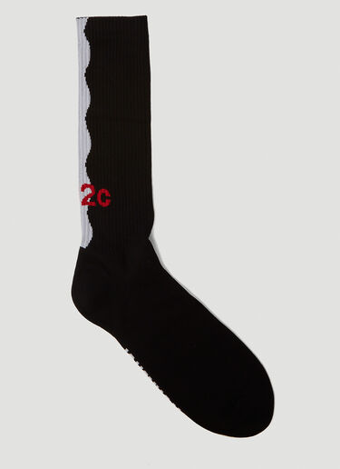 032C Dazzle Socks Black cee0150023