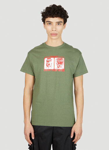 Nancy Crush Their Heads T-Shirt Green ncy0151002