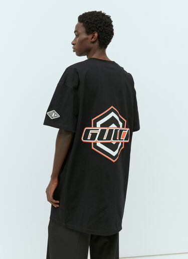 Gucci Logo Emblems T-Shirt Black guc0155059