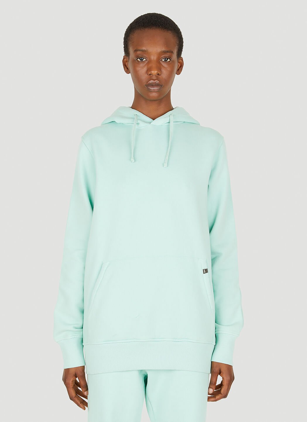 Mint green hooded sweatshirt store