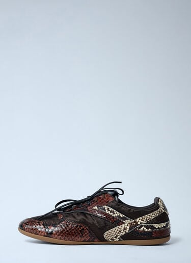 Gymnasium Sneakers Miu Miu Gymnasium Sneakers Brown miu0262014