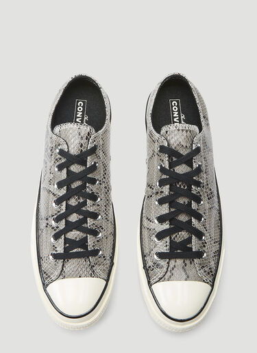 Converse Chuck 70 Snake-Print Sneakers Grey con0144007