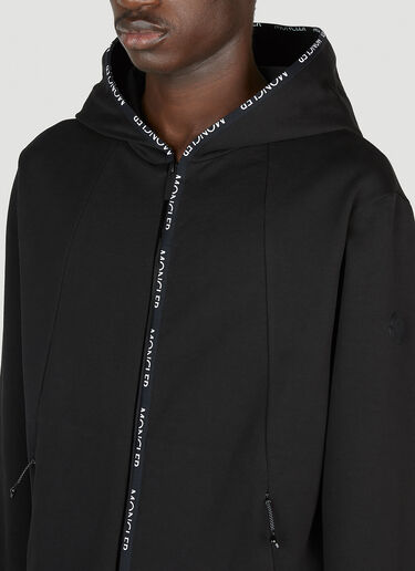Moncler Logo Hooded Sweatshirt Black mon0152053
