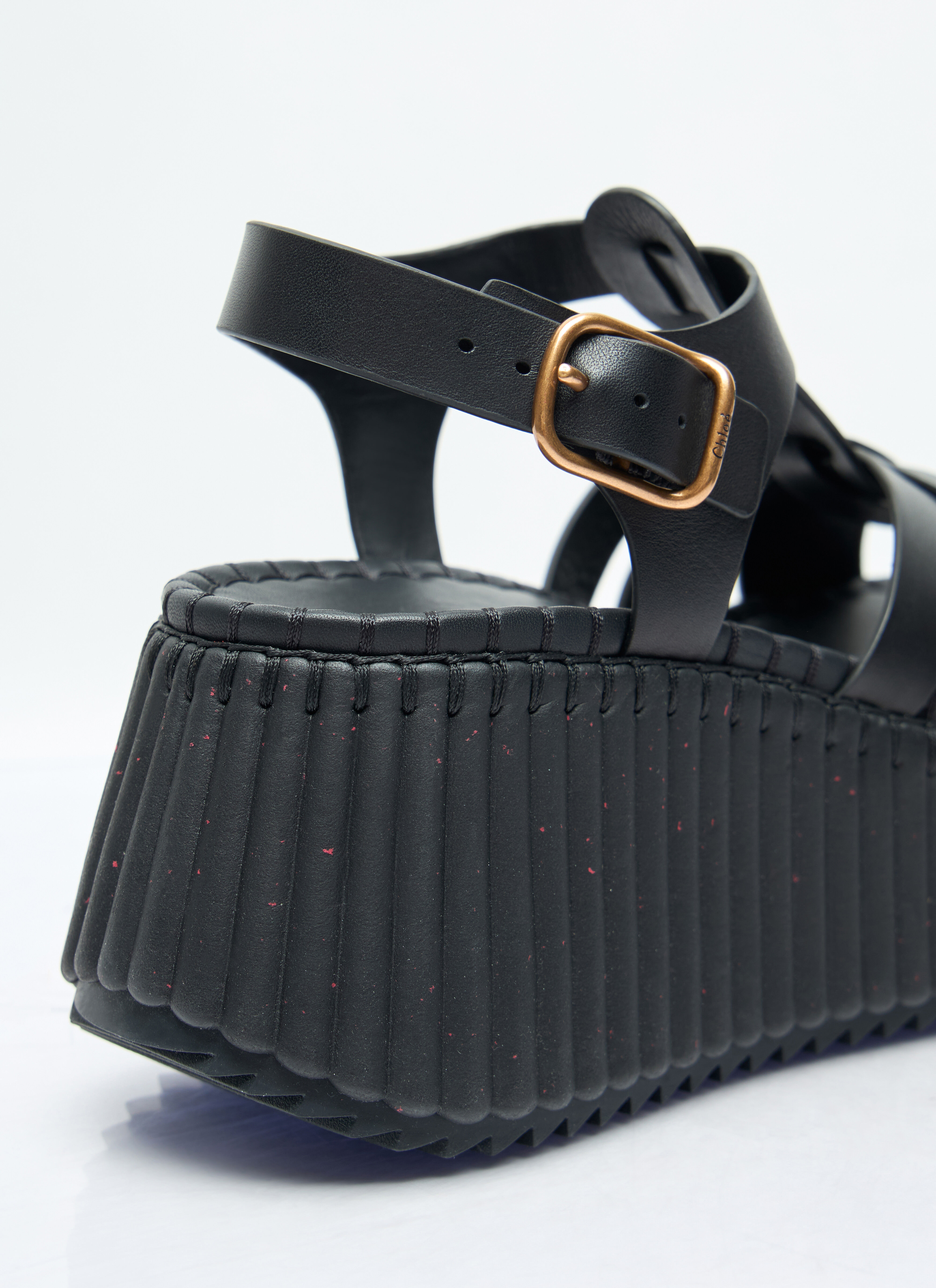 Chloé Women's' Nama Wege Sandals in Black | LN-CC®