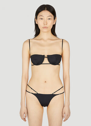 Max Mara Dita Balconette Bikini Top Brown max0260022