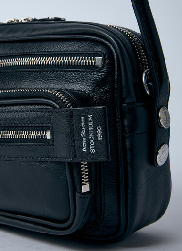 LN-CC® - Acne Studios: Camero Party Shoulder Bag - Black Acne Studios Camero Party Shoulder Bag Black acn0365089