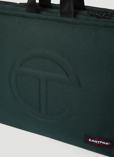 Eastpak x Telfar 쇼퍼 컨버터블 미디엄 토트백 그린 est0353011