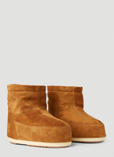 ノーレース ブーツ Moon Boot ノーレース ブーツ ブラウン mnb0151003