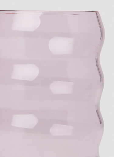 Sophie Lou Jacobsen Jumbo Ripple Glass Pink spl0351002