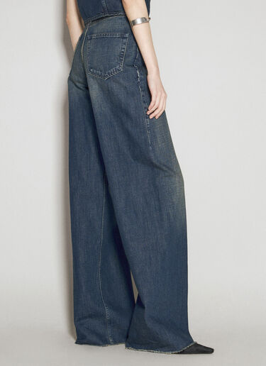 MM6 Maison Margiela Five Pocket Jeans Blue mmm0255009