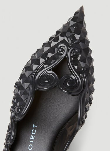 Y/Project x Melissa Point Mules Black ypr0252036
