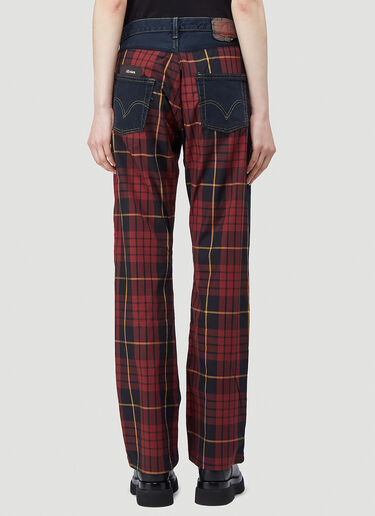 (DI)VISION Upcycled Split Jeans Blue div0342001