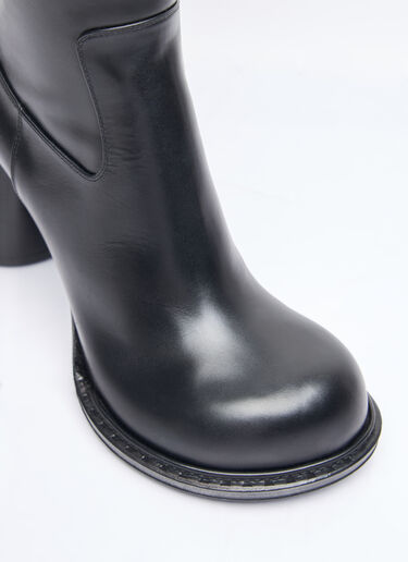 Bottega Veneta Cliff Heeled Boots Black bov0258008