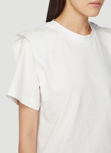Isabel Marant Zelitos T-Shirt White ibm0247029