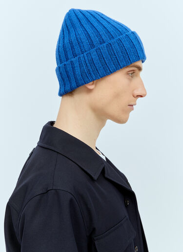 Visvim Wool Beanie Hat Blue vis0154012