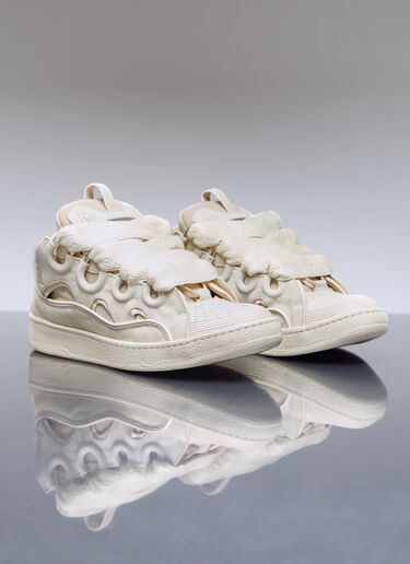 Lanvin Curb Sneakers Cream lnv0156003