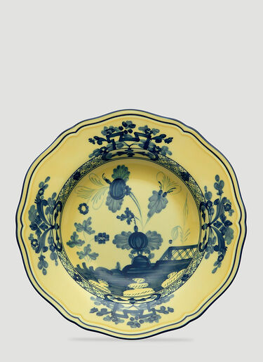 Ginori 1735 Set of Two Oriente Italiano Dinner Plate Yellow wps0670097
