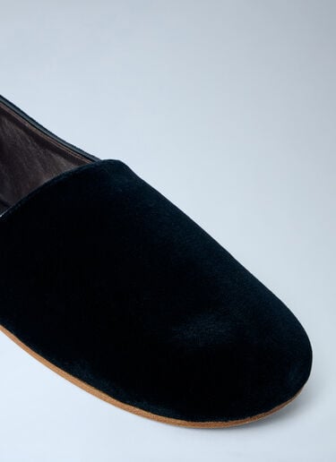 The Row Ponti Slippers Black row0264073
