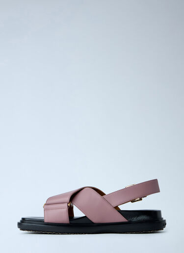 LN-CC® - Marni: Fussbett Sandal - Purple Marni Fussbett Sandal Purple mni0265015